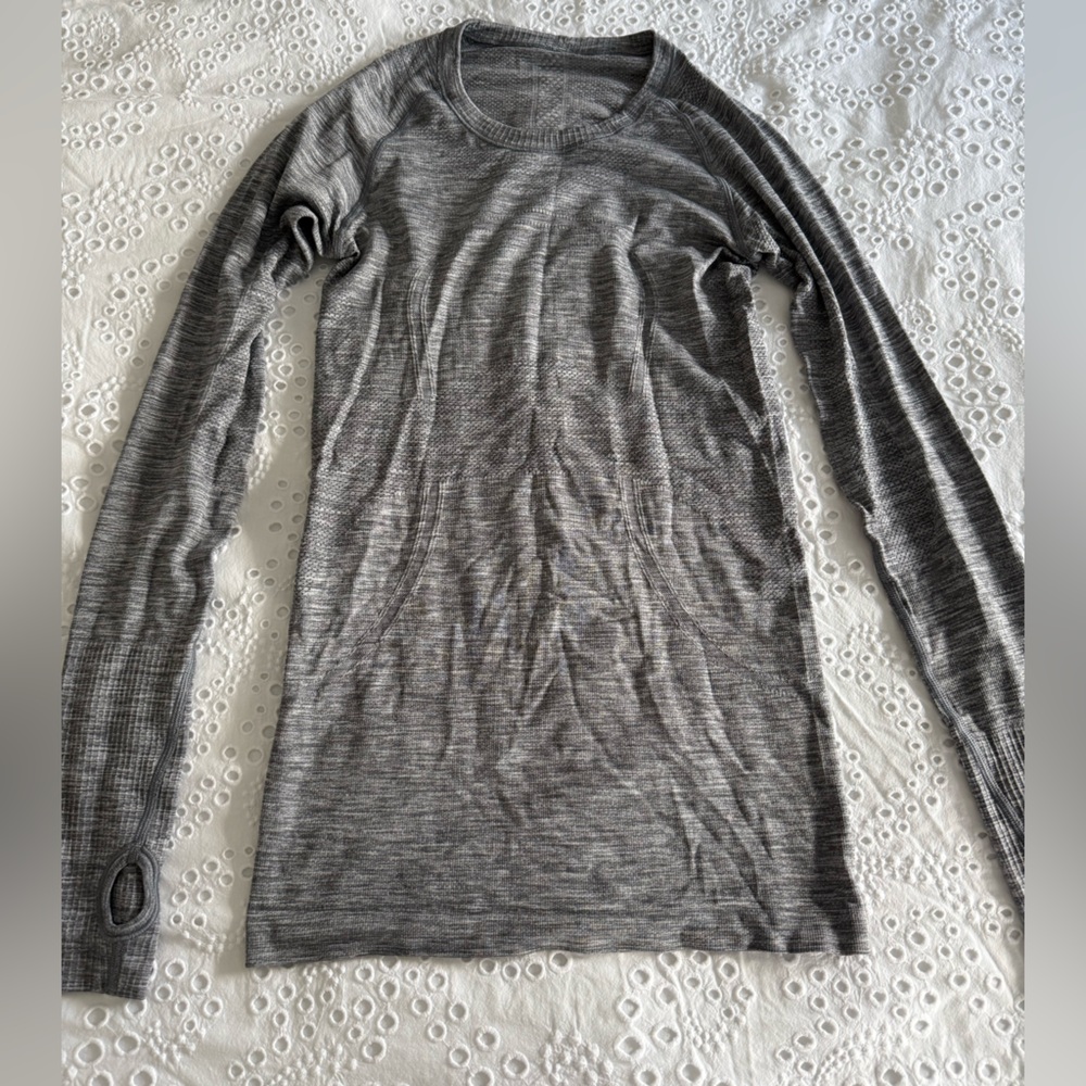 lululemon athletica swiftly long sleeve shirt - Picture 3 of 5